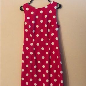Alyx Dress Collection- Pink with white polka dots